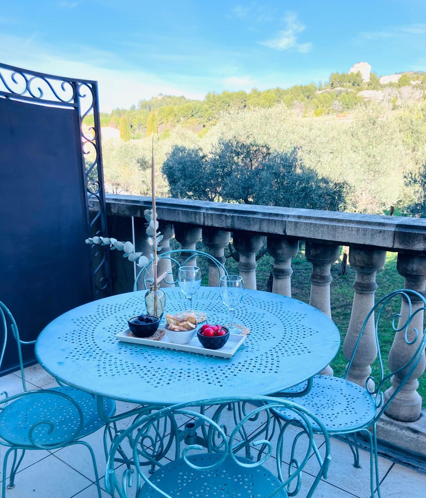 Appartement Vue Magnifique Sur Les Alpilles, Residence Avec Piscine Paradou Exterior foto